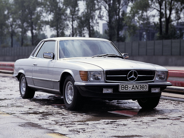 Обои картинки фото 450slc, автомобили, mercedes, benz