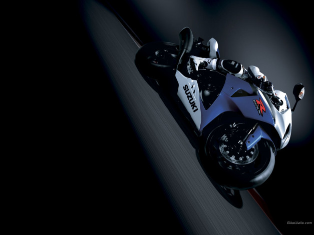 Обои картинки фото мотоциклы, suzuki