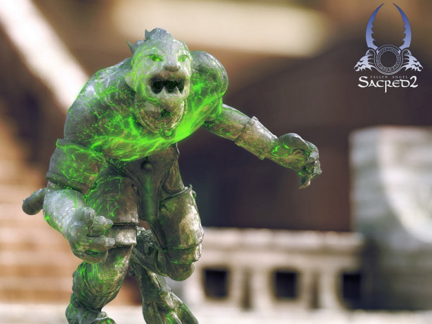 Обои картинки фото видео, игры, sacred, fallen, angel