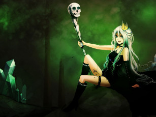 Картинка аниме halloween magic