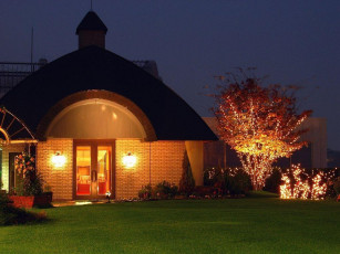 Картинка праздничные новогодние пейзажи