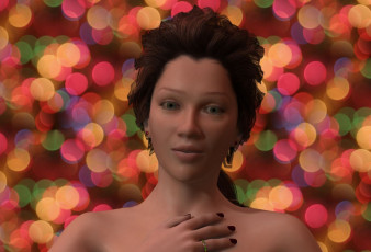 Картинка 3д графика portraits портрет глаза