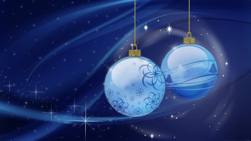 Картинка праздничные векторная графика новый год шарики