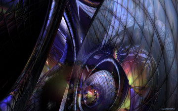 Картинка 3д графика abstract абстракции абстракция