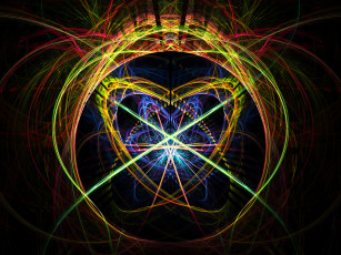 Картинка 3д графика abstract абстракции фон узор цвета