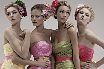 Картинка -Unsort+Группа+девушек девушки unsort группа девушек модели