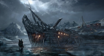 Картинка assassin’s creed iii видео игры корабль