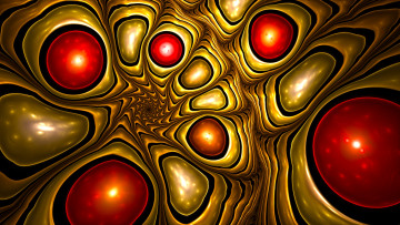 Картинка 3д графика fractal фракталы фон узор цвета