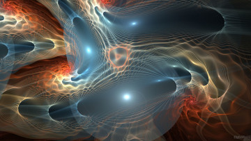 Картинка 3д графика fractal фракталы узор