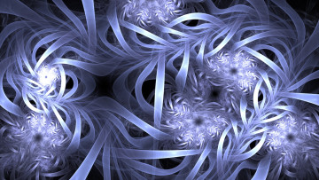 Картинка 3д графика fractal фракталы узор цвета