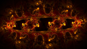 Картинка 3д графика fractal фракталы узор фон цвета