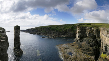 Картинка природа побережье море скалы