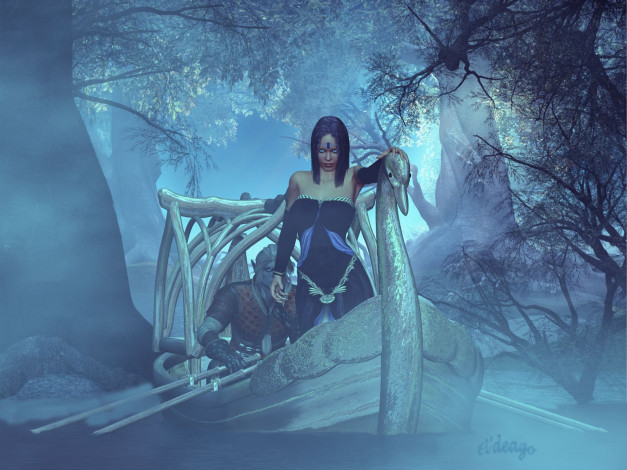 Обои картинки фото 3д, графика, fantasy, фантазия, mist, of, avalon