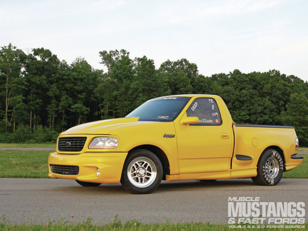 Обои картинки фото автомобили, custom, pick, up, ford