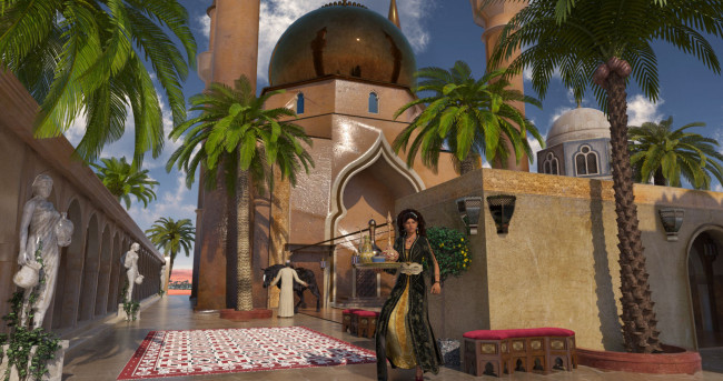 Обои картинки фото 3д, графика, people, люди, morroccan-dreams