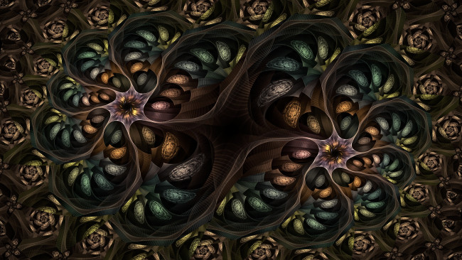 Обои картинки фото 3д, графика, fractal, фракталы, фон, узор, цвета