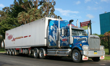 Картинка western+star автомобили сша western star trucks запчасти грузовики тяжелые колеса фура сила скорость трасса