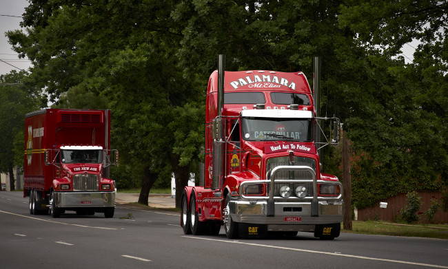 Обои картинки фото kenworth, автомобили, сша, автобусы, грузовые, truck, company