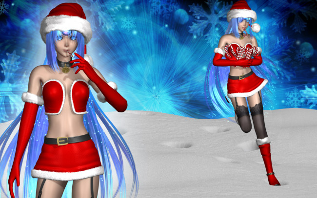 Обои картинки фото 3д графика, anime , аниме, девушки