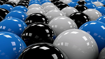 Картинка 3д+графика шары+ balls фон шары цвета