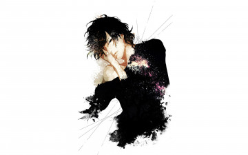 Картинка аниме unknown +другое парень нити брызги арт re