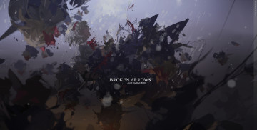 Картинка аниме touhou alice margatroid shanghai doll арт тьма девушка mivit