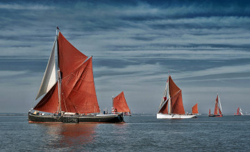 Картинка корабли парусники паруса море