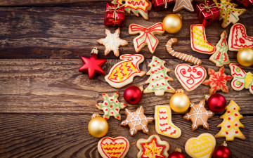 Картинка праздничные угощения шарики печенье