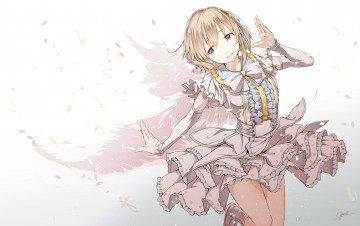 Картинка аниме idolm@ster hagiwara yukiho