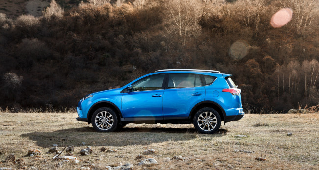 Обои картинки фото автомобили, toyota, rav4, 2015г