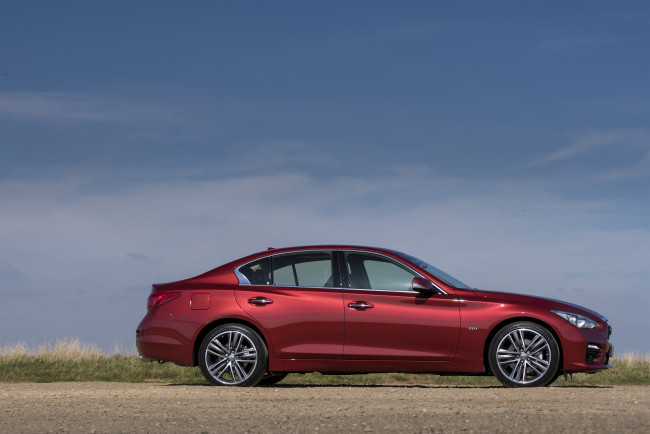 Обои картинки фото автомобили, infiniti, q50, 2-0t, uk-spec, v37, 2014г