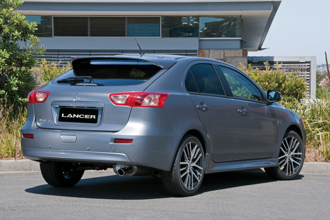 Обои картинки фото автомобили, mitsubishi, lancer, gsr, sportback, au-spec, 2015г