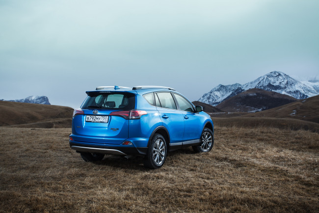Обои картинки фото автомобили, toyota, rav4, 2015г
