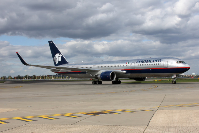 Обои картинки фото b767, авиация, пассажирские самолёты, авиалайнер