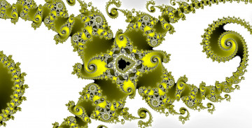 Картинка 3д+графика фракталы+ fractal цвета фон узор