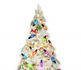 Картинка праздничные векторная+графика+ новый+год украшения елка фон новый год праздник