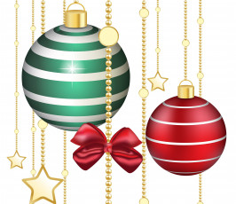 Картинка праздничные векторная+графика+ новый+год украшения шары фон новый год праздник