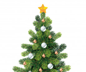 Картинка праздничные векторная+графика+ новый+год праздник елка фон новый год украшения