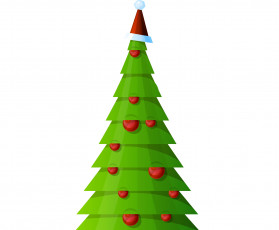 Картинка праздничные векторная+графика+ новый+год украшения елка фон новый год праздник