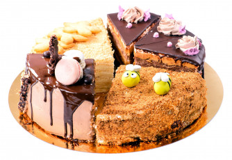 Картинка еда торты ассорти