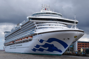 Картинка caribbean+princess корабли лайнеры лайнер круиз