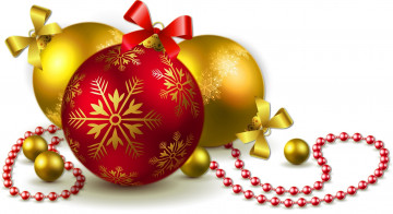Картинка праздничные векторная+графика+ новый+год шары фон украшения новый год праздник