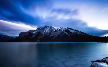 Картинка природа пейзажи горы озеро