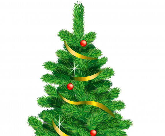 Обои картинки фото праздничные, векторная графика , новый год, новый, год, праздник, украшения, елка, фон