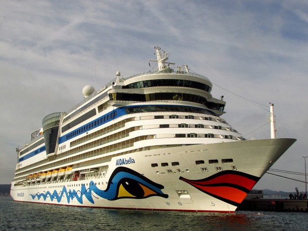 Обои картинки фото aidabella, корабли, лайнеры, лайнер, круиз