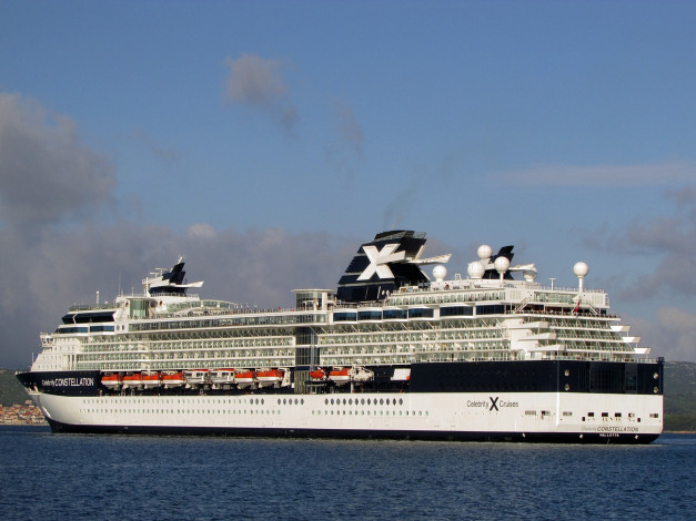 Обои картинки фото celebrity constellation, корабли, лайнеры, круиз, лайнер