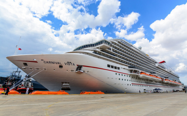 Обои картинки фото carnival vista, корабли, лайнеры, круиз, лайнер