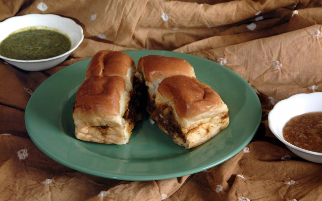 Обои картинки фото еда, хлеб,  выпечка, соусы, булочки, выпечка