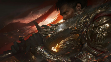 Картинка фэнтези люди воин