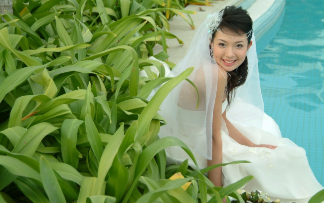 Обои картинки фото девушки, - невесты, невеста